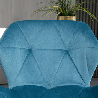 Set Of 2 Luxurious Velvet-Touch Triangle indenting seat